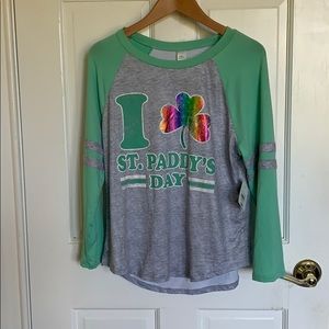 “I love st. Paddy’s day” long sleeve shirt